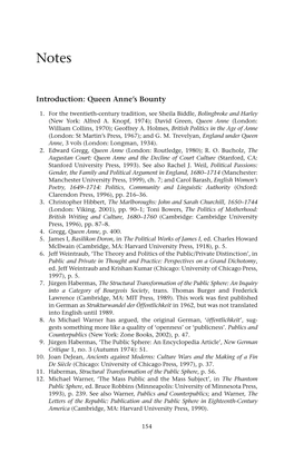 Introduction: Queen Anne's Bounty