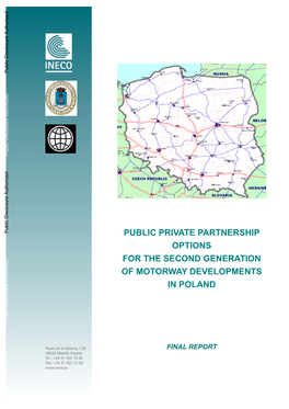 Public Private Partnership Options for the Second Generation of Motorway Developments in Poland