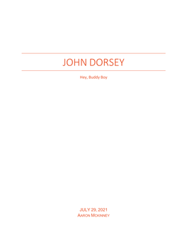 John Dorsey GM Review
