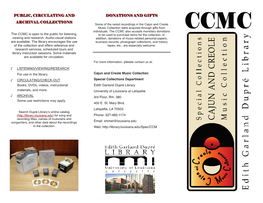 CCMC Brochure 2011.Pdf