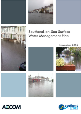 Southend-On-Sea Surface Water Management Plan