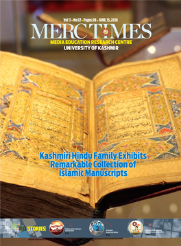 Kashmiri Hindu Family Exhibits Remarkable Collection of Islamic Manuscripts