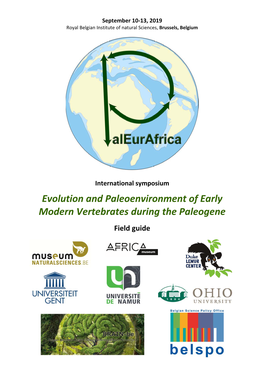 Evolution and Paleoenvironment of Early Modern Vertebrates During the Paleogene Field Guide