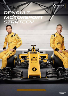 Renault Motorsport Strategy
