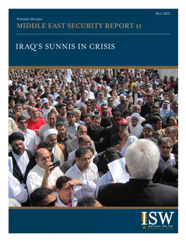 Iraq's SUNNIS in Crisis