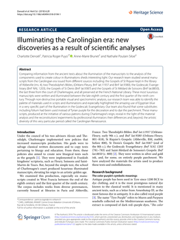 Illuminating the Carolingian