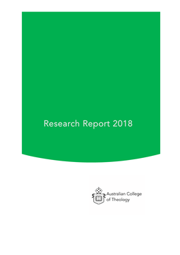 Research Report 2018