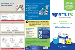 Anmore Recycling Guide