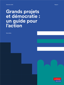 Grands Projets Et Démocratie : Un Guide Pour L’Action