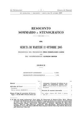 N. 162 Del 2005: Ulteriori Misure Per Alle 11)