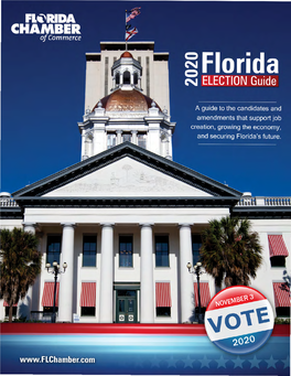2020 ELECTION GUIDE Dear Fellow Floridians