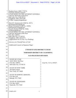 Case 3:21-Cv-05227 Document 1 Filed 07/07/21 Page 1 of 144