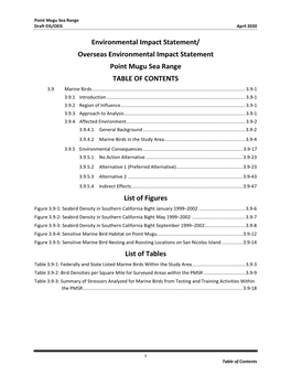 Section 3.9 Marine Birds