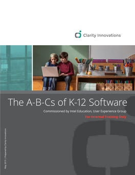 The A-B-Cs of K-12 Software