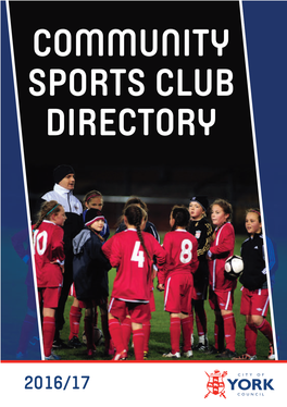 Community Sports Club Directory