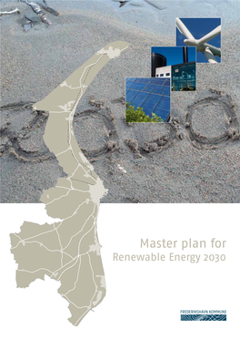 Master Plan for Renewable Energy 2030 Master Plan for Renewable Energy 2030