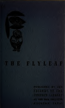 The Flyleaf, 1959