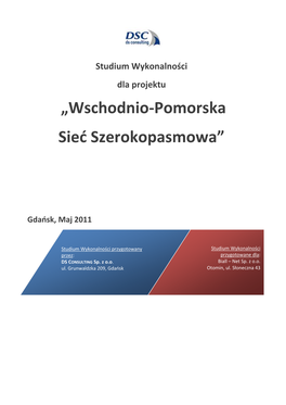 „Wschodnio-Pomorska Sieć Szerokopasmowa”