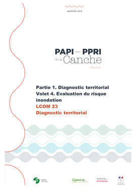 Partie 1. Diagnostic Territorial Volet 4. Evaluation Du Risque Inondation LCOM 23 Diagnostic Territorial