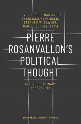 Pierre Rosanvallon's Political Thought