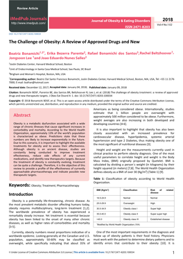 The Challenge of Obesity Treatment: a Review of Approved Drugs and New Therapeutic Targets