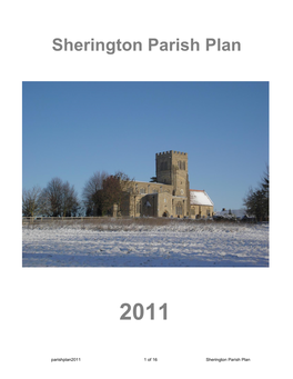 Sherington Parish Plan