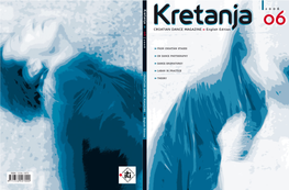 Kretanja 0606 CROATIAN DANCE MAGAZINE  English Edition 06 | 2006