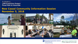 11-05-2018 New Cassel Information Session Presentation