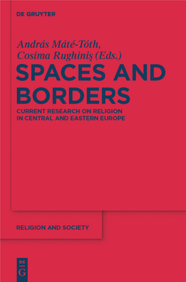 Spaces and Borders Religion and Society