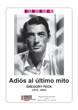 Especial Gregory Peck