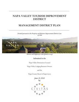 Napa Valley Tourism Improvement District