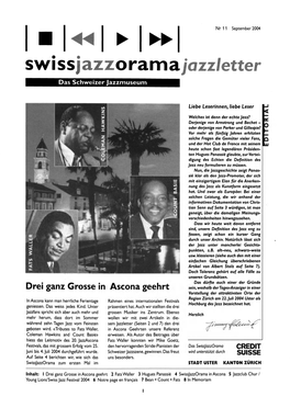 Swissjazzorama Ja Zzl Etter