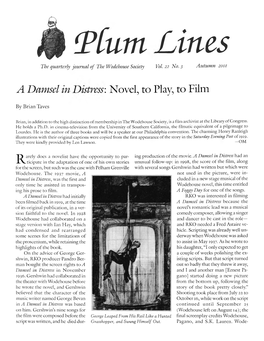 A Damsel in Distress : Novel, to Play, to Film