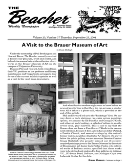 A Visit to the Brauer Museum Of