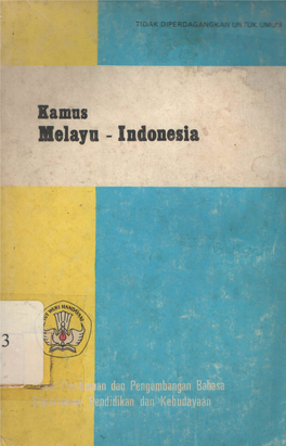 Kamus Melayu-Indonesia