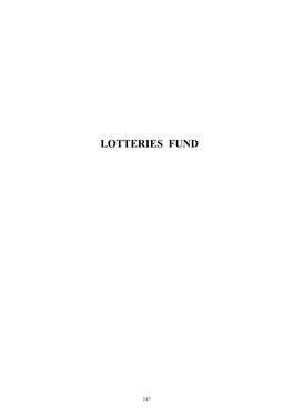 Lotteries Fund