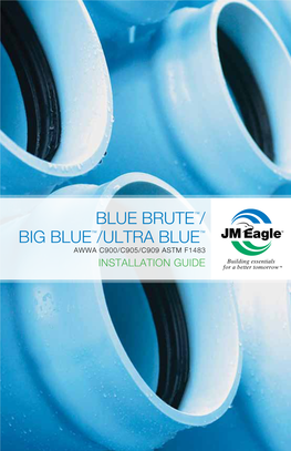 Blue Brute™/Big Blue™/Ultra Blue™ Installation Guide 8