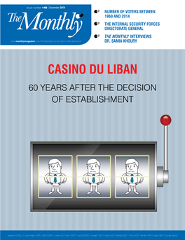 Casino Du Liban 60 Years After the Decision of Establishment