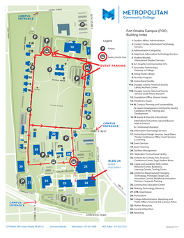 MCC Map-Fortomahacampus Shuttle Map AKSARBEN OCT 11