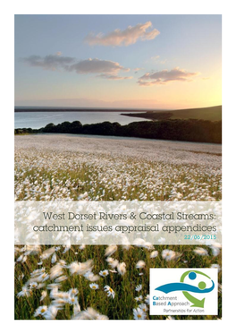 West Dorset Rivers & Coastal Streams: Catchment Issues Appraisal