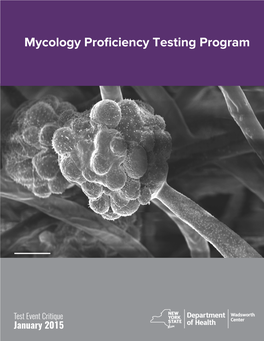 Mycology Proficiency Testing Program