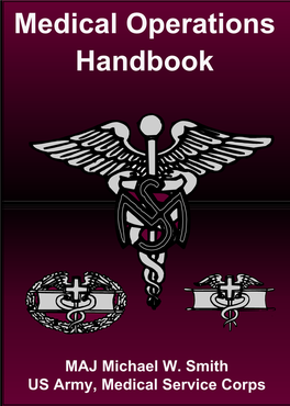 Medical Operations Handbook