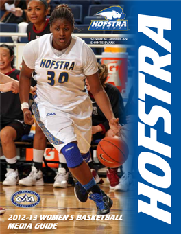 2012-13 Women's Baske Tball Media Guide