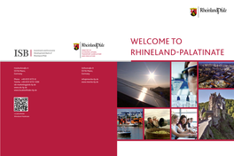 Welcome to Rhineland-Palatinate