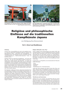 Religiöse Und Philosophische Einflüsse Auf Die Kampfkünste