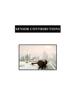 Senior Contributions.Pdf