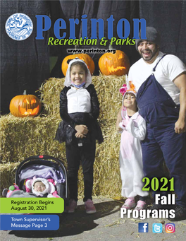 Fall Program Brochure