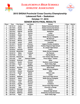 Saskatchewan High Schools Athletic Association