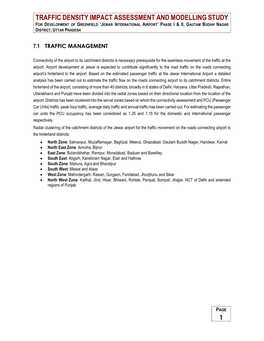 Traffic Density Impact Assessment and Modelling