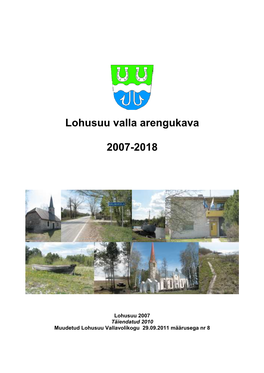 Lohusuu Valla Arengukava 2007-2018